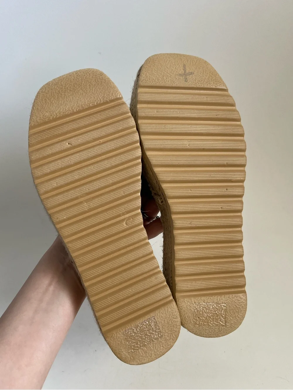 BEACH BY MATISSE Pacific Braided Espadrilles Platform Sandals Size 8.5
